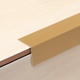 Profil trepte, aluminiu, 30x30mmx100cm, auriu, set 5 buc, 3030, Ersin