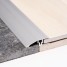 Profil trecere cu diferenta de nivel, aluminiu, 44mmx90cm, argintiu, cu gauri pentru suruburi mascate, set 5 buc, 386L, Ersin
