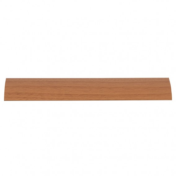 Profil trecere cu diferenta de nivel, aluminiu, 40mmx90cm, lemn nuc, maro roscat, cu suruburi mascate, set 5 buc, 3104, Ersin