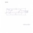 Profil trepte, aluminiu, 47mmx100cm, auriu, drept cu banda de cauciuc,  set 5 buc, 2151, Ersin