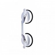 Maner sprijin pentru iesire din cada, Ridder, detasabil, alb, cu 2 ventuze, portabil, sustine maxim 100kg, A0150201, Jim S