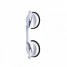 Maner sprijin pentru iesire din cada, Ridder, detasabil, alb, cu 2 ventuze, portabil, sustine maxim 100kg, A0150201, Jim S