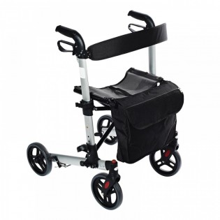 Cadru ajutator pentru mers cu roti pliabil (rolator) exterior, Ridder, premium, A0300100, Ivo