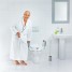 Inaltator WC cu capac si manere de sprijin antiderapante, Ridder, alb, suporta maxim 150 Kg, A0072001, Sam