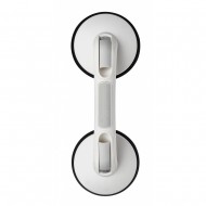 Maner sprijin baie cu 2 ventuze, Ridder, premium, detasabil, alb, sustine maxim 120 kg, A0243301, Rob S