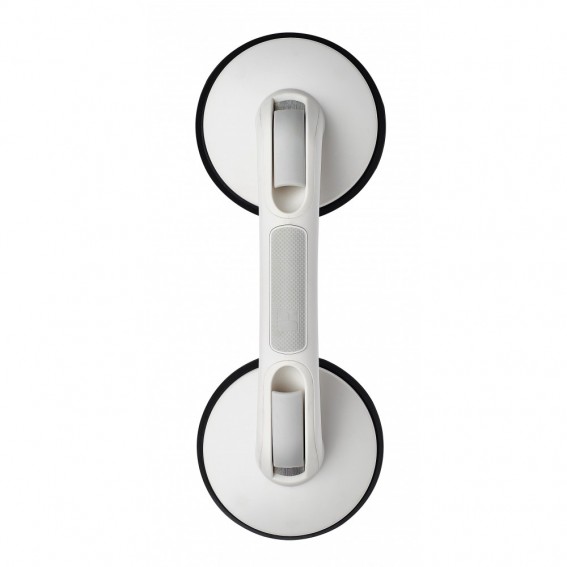 Maner sprijin baie cu 2 ventuze, Ridder, premium, detasabil, alb, sustine maxim 120 kg, A0243301, Rob S