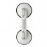 Maner sprijin baie cu 2 ventuze, Ridder, premium, detasabil, alb, sustine maxim 120 kg, A0243301, Rob S