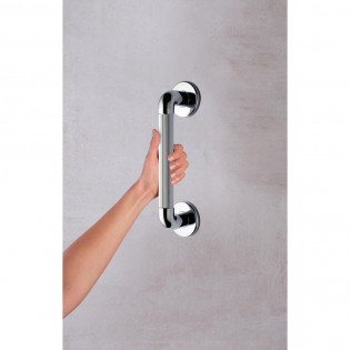 Maner sprijin pentru iesire din cada, Ridder, cromat lucios, ABS (plastic dur si foarte rezistent), sustine maxim 100Kg, A1013037, Max S