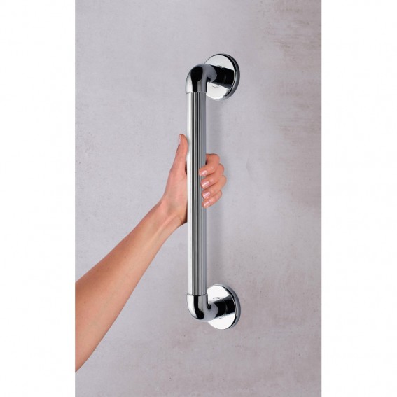 Maner sprijin pentru iesire din cada Ridder, cromat lucios, ABS, sustine maxim 100Kg, A1014537, Max M