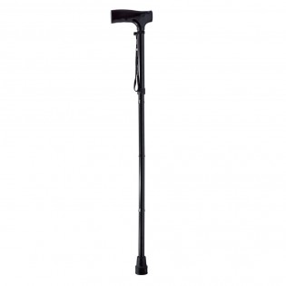 Baston pliabil, Ridder, negru, aluminiu / PP / TPR, A161110, Ally