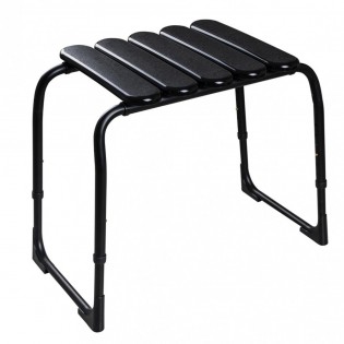 Scaun baie antiderapant, Ridder, inaltime reglabila, patrat, negru, sustine maxim 130 kg, A172110, Pro