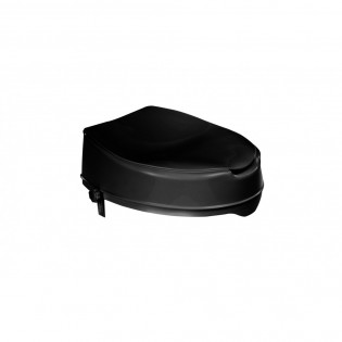 Inaltator WC cu capac, Ridder, negru, sustine maxim 150kg, A0071010, Sam