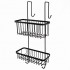 Etajera dus metalica cu agatatoare si 2 polite, Ridder, negru, 12021110   146,89 lei 