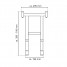 Adaptor XL scaun dus Ridder, pliabil, alb / crom, sustine maxim 175kg, A141100, Pro