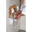 Adaptor XL scaun dus Ridder, pliabil, alb / crom, sustine maxim 175kg, A141100, Pro