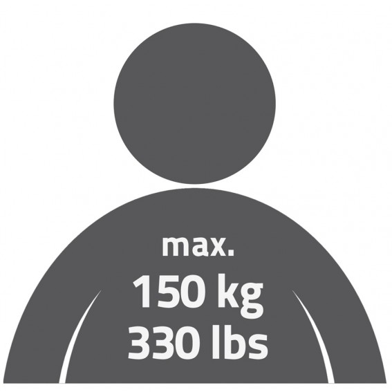 Inaltator WC cu capac, Ridder, negru, sustine maxim 150kg, A0071010, Sam