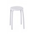Scaun baie, Ridder, alb, PP/ otel, diametru Ø 30 cm, sustine maxim 100 kg, A1050101, Max   198,90 lei 