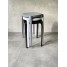 Scaun baie, Ridder, alb, PP/ otel, diametru Ø 30 cm, sustine maxim 100 kg, A1050101, Max
