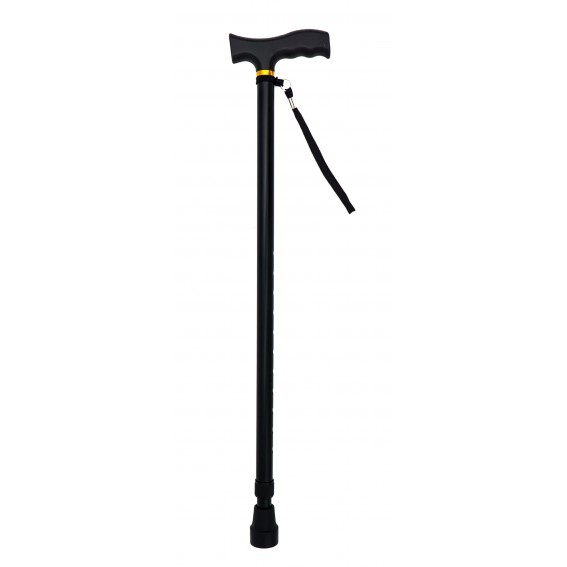 Baston ajustabil, Ridder, antiderapant, negru, sustine maxim 110 Kg, A158110, Ally