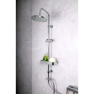 Savoniera pentru bara de dus, Ridder, crom lucios, ABS, 9168100