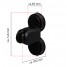 Suport pentru para de dus, Ridder, negru mat, ABS/PVC, 12139100