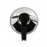 Set 2 cuiere de baie cu 1 agatatoare, Ridder, cu ventuza, crom lucios, PVC
