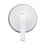 Set 2 cuiere de baie cu 1 agatatoare, Ridder, cu ventuza, alb, PVC, 13414001