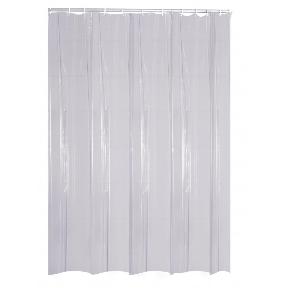Perdea dus Ridder transparenta, 120x200 cm, impermeabila, PE, Brilliant