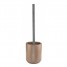 Perie WC Kleine Wolke Bow, maro deschis, ceramica, cod 34317