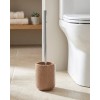 Perie WC, maro deschis, ceramica, Bow, Kleine Wolke