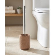 Perie WC, maro deschis, ceramica, Bow, Kleine Wolke