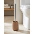 Perie WC Kleine Wolke Bow, maro deschis, ceramica, cod 34317