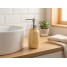 Dozator sapun lichid, galben, ceramica, Serena, Kleine Wolke