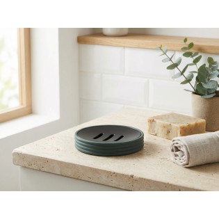 Savoniera verde cu negru, cauciuc, Tara Rubber