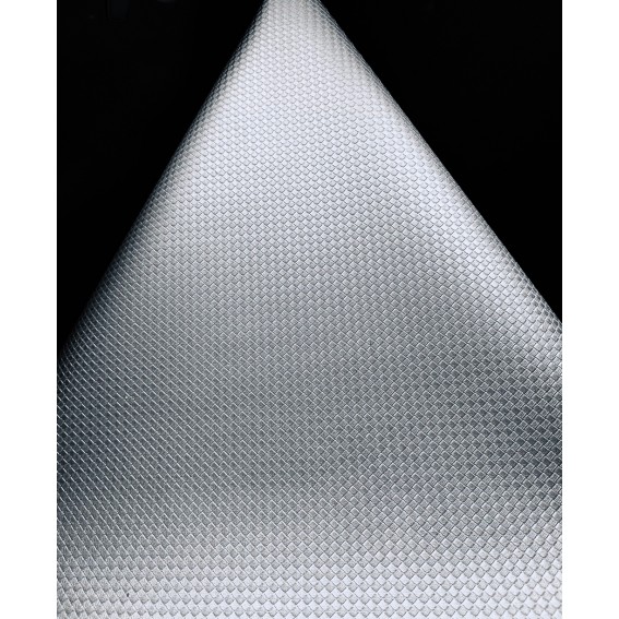 Protectie sertar, 50x150cm, antiderapant, argintiu, embosat, poliester, Silver Flexyliner