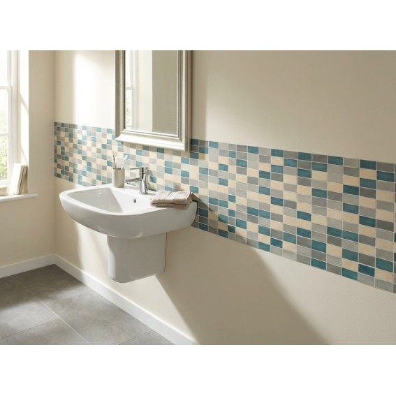 Autocolant perete, mozaic, multicolor, 45cmx15m, Cetona Beige, Vénilia