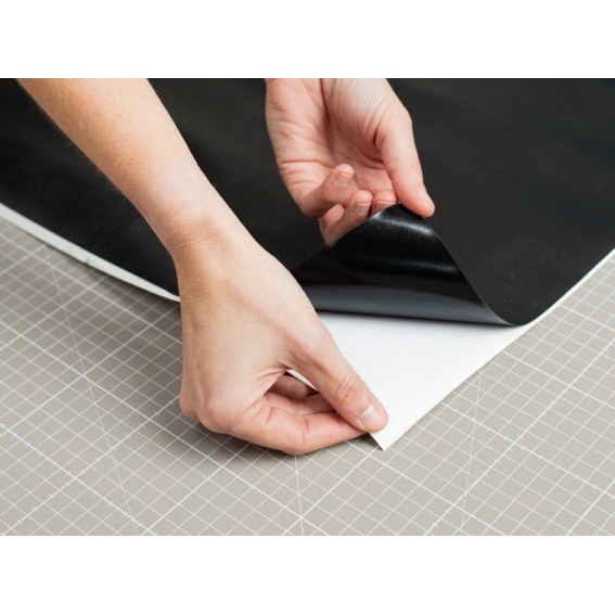 Autocolant copii, tabla scolara, negru, mat, creta inclusa, 45cmx2m, d-c-Fix