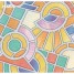 Folie geam autoadeziva, vitraliu, efect geam sablat, model geometric, multicolor/semitransparent, 67.5cmx15m, Gekkofix, Nimes