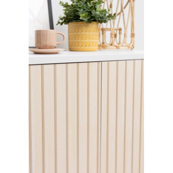 Autocolant mobila, imitatie riflaj lemn, bej/maro, 67.5cmx15m, d-c-fix, Wooden Slats