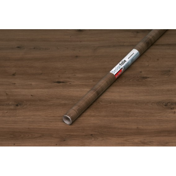 Autocolant mobila, imitatie lemn stejar rustic, maro, 67.5cmx2m, d-c-fix