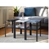 Autocolant d-c-fix imitatie marmura, negru/gri, Romeo Silver, 67.5cmx15m