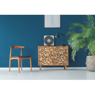 Autocolant mobila, imitatie lemne de foc, maro, 45cmx15m, d-c-fix