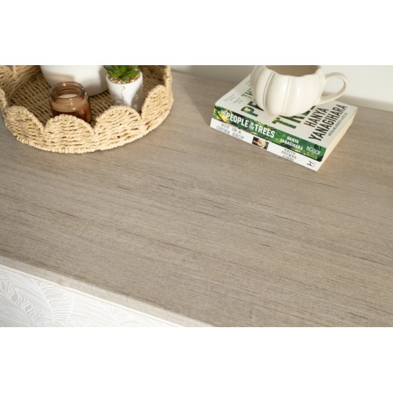 Autocolant mobila, imitatie lemn deschis, bej/gri, 67.5cmx2m, d-c-fix, Tira Wood Greige