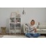 Autocolant mobila, gri metalic, model oglinda vintage, 67.5cmx1.5m, d-c-fix, Vintage Mirror