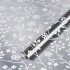 Autocolant mobila, gri, efect oglinda, model floral alb, 67.5cmx1.5m, d-c-fix, Flower Tendrill