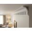 Bagheta polistiren decorativa, alba, 200x10x10cm, bax 20 bucati, 40 ml/bax, DP114, Decosa