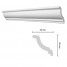 Bagheta polistiren decorativa, alba, 200x4.5x5cm, bax 60 bucati, 120 ml/bax, ST50, Decosa