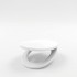 Capac WC cu inchidere lenta si sistem easy clean, alb, duroplast, Ronda   143,91 lei 