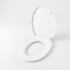 Capac WC cu inchidere lenta si sistem easy clean, alb, polipropilena, Asturia   75,53 lei 
