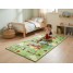 Covoras multicolor, 67x120cm, albinute, pentru camera copii, dreptunghiular, nylon, Davo Pro